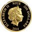 Niue 200 Dollars 80th Anniversary of Donald Duck 2014  Proof ELIZABETH II NIUE 200 DOLLARS IRB 2014 coin obverse