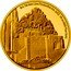 Niue 25 Dollars (Helm's Deep) © & TM NEW LINE PRODUCTION INC. (S22) 1/4 OZ 9999 FINE GOLD coin reverse