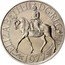 UK 25 New Pence (Elizabeth II Silver Jubilee. Machin Pattern) ELIZABETH II DG REG FD 1977 coin obverse