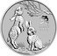 Australia 30 Dollars Year of the Rabbit 2023 P 兔 RABBIT 2023 P coin reverse