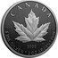 Canada 4 Dollars 35 years of the Silver Maple Leaf 2023 in set 1988 2023 MC CANADA 9999 FINE SILVER 1/2 OZ ARGENT PUR coin reverse
