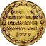 Italy 4 Zecchini Pauli Reinerius 1779 EC PAULUS REINERIUS PRINCIPIS MUNUS AN I 1779 coin reverse