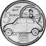 Italy 5 Euro 60th Anniversary of the Birth of the Fiat 500 2017 R BU KM# 413 1957 2017 5 EURO R MOMONI FIAT 500 coin reverse