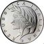 Italy 5 Euro (700th anniversary of the death of Dante Alighieri) REPUBBLICA ITALIANA coin obverse