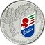 Italy 5 Euro (Alpine World Ski Championships) 2021 5 EURO R FIS ALPINE WORLD SKI CHAMPIONSHIP coin reverse