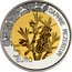 Luxembourg 5 Euro Daphne Mezereum 2022  Proof 5 EURO DAPHNE MEZEREUM coin reverse