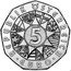 Austria 5 Euro Democratic Republic 2022 In Sets only 5 EURO REPUBLIK ÖSTERREICH coin obverse