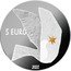 Latvia 5 Euro For the Freedom of Ukraine 2022 Proof 5 EURO 2022 coin reverse