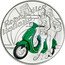 Italy 5 Euro (Vespa. Green) REPUBBLICA ITALIANA COLANERI coin obverse