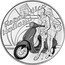 Italy 5 Euro (Vespa Scooter) REPUBBLICA ITALIANA COLANERI coin obverse