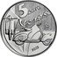 Italy 5 Euro (Vespa Scooter) 5 EURO VESPA R 2019 VESPA coin reverse