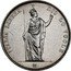 Italy 5 Lira KM# Pn12 Lombardy - Venetia ITALIA LIBERA DIO LO VUOLE M coin reverse