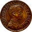 Italy 5 Lire (Vittorio Emanuele III Pattern) VITTORIO EMANVELE III RE D'ITALIA D. CALANDRA coin obverse