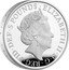 UK 5 Pounds (Elizabeth II Platinum Jubilee. Piedfort) ELIZABETH II D G REG FID DEF 5 POUNDS J.C coin obverse