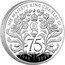 UK 5 Pounds King Charles' 75th Birthday 2023  Proof HIS MAJESTY KING CHARLES III 75 DT 1948 2023 coin reverse