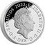 UK 5 Pounds The Rolling Stones 2022 Proof ELIZABETH II D G REG F D 5 POUNDS 2022 JC coin obverse