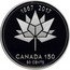 Canada 50 Cents (Canada 150 Maple leaf) KM# 2303a 1867 2017 CANADA 150 50 CENTS coin reverse
