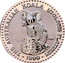 Australia 50 Dollars Koala. Elizabeth II 1999 P 100 In Sets only THE AUSTRALIAN KOALA 1/2 OZ. 9995 PLATINUM 1998 P 100 coin reverse