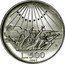 Italy 500 Lire (Dante Alighieri Trial Strike. Prova) KM# Pr84 PROVA R L. 500 1965 coin reverse