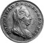Italy 6 Quattrini (Italian States MILAN) KM# Pn2 M THERESIA D G R I II B R A A D MED coin obverse