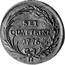 Italy 6 Quattrini (Italian States MILAN) KM# Pn2 SEI QUATTRINI 1776 coin reverse