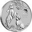 Australia 8 Dollars Year of the Rabbit. Bullion 2023 P 兔 RABBIT 2023 P coin reverse