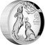 Australia 8 Dollars (Year of the Rabbit. Two Rabbits) 兔 RABBIT 2023 P coin reverse