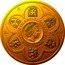 Niue 80000 Dollars (Diplomat and Emperor) CM 10000G NIUE ISLAND ELIZABETH II IRB AU 999.9 2021 80000 DOLLARS HP coin obverse