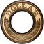 USA Dollar 1852 Gold Dollar. Pattern 1852  DOLLAR coin reverse