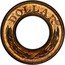 USA Dollar Token Pattern 1852  DOLLAR coin reverse