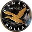 Canada Dollar (35th Anniversary Loonie) 1987-2022 CANADA DOLLAR coin reverse