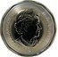 Canada Dollar Montreal Canadiens 2009  UNC ELIZABETH II D G REGINA coin obverse