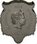 Niue Five Dollars Fierce Nature - Tiger 2022 ELIZABETH II NIUE FIVE DOLLARS 2022 2 OZ 999 FINE SILVER coin obverse