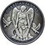 Niue One Dollar (Guardian Angel. Antique) GUARDIAN ANGEL 1 TROY OZ .999 FINE SILVER coin reverse