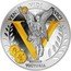 Niue One Dollar V. Aureus Victoria 2023 mw Proof VENI VIDI VICI AUREUS VICTORIA coin reverse