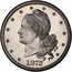 USA Ten Dollars Eagle Coin Pattern 1872  LIBERTY 1872 coin obverse