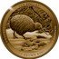 New Zealand Ten Dollars Tokoeka Kiwi 2023  Proof TEN DOLLARS TOKOEKA SOUTHERN BROWN KIWI APTERYX AUSTRALIS coin reverse
