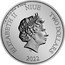 Niue Two Dollars 101 Dalmatians. Family 2022  Proof 1 OZ 999 FINE SILVER © DISNEY ELIZABETH II NIUE TWO DOLLARS IRB 2022 coin obverse