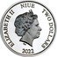 Niue Two Dollars (Black Grouse) ELIZABETH II NIUE TWO DOLLARS IRB 2022 coin obverse
