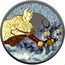 Niue Two Dollars (Freyja Norse God Chariot of War)  coin reverse