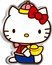 Niue Two Dollars (Hello Kitty Saniro)  coin reverse