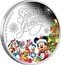 Niue Two Dollars Seasons Greetings 2015 Proof SEASON'S GREETINGS 1/2 OZ 999 FINE SILVER DISNEY coin reverse