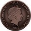 Niue Two Dollars Tree of Life -.. Antique Copper 2022 ELIZABETH II NIUE TWO DOLLARS 2022 IRB coin obverse
