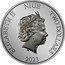 Niue Two Dollars Year of the Rabbit 2023  Proof ELIZABETH II NIUE TWO DOLLARS IRB 2023 coin obverse