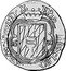 Belgium 1/2 Escalin (Ferdinand of Bavaria) KM# 64.1 EPIS ET PRIN LEO N BAV S BVL DVX coin reverse