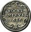Italy 1/2 Grosso (Innocent XI. Date Within Cartouche) NOCET MINVS 1686 coin reverse