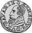 Belgium 1/2 Liard (Ernst) KM# 8 ERNESTVS DVX BAVARIE coin obverse