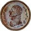 Canada 1/2 Penny (Token Field Marshal Wellington)  coin obverse