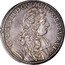 Italy 1/2 Piastra Cosimo III 1676  COSMVS III D G MAG DVX ETRVR VI coin obverse