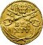 Italy 1/2 Scudo D'oro (Benedetto XIV St. Peter - Head) BEN XIV coin obverse